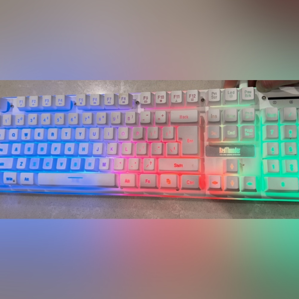 Red Thunder K10 High End Gaming Wireless Backlit Keyboard with Mouse